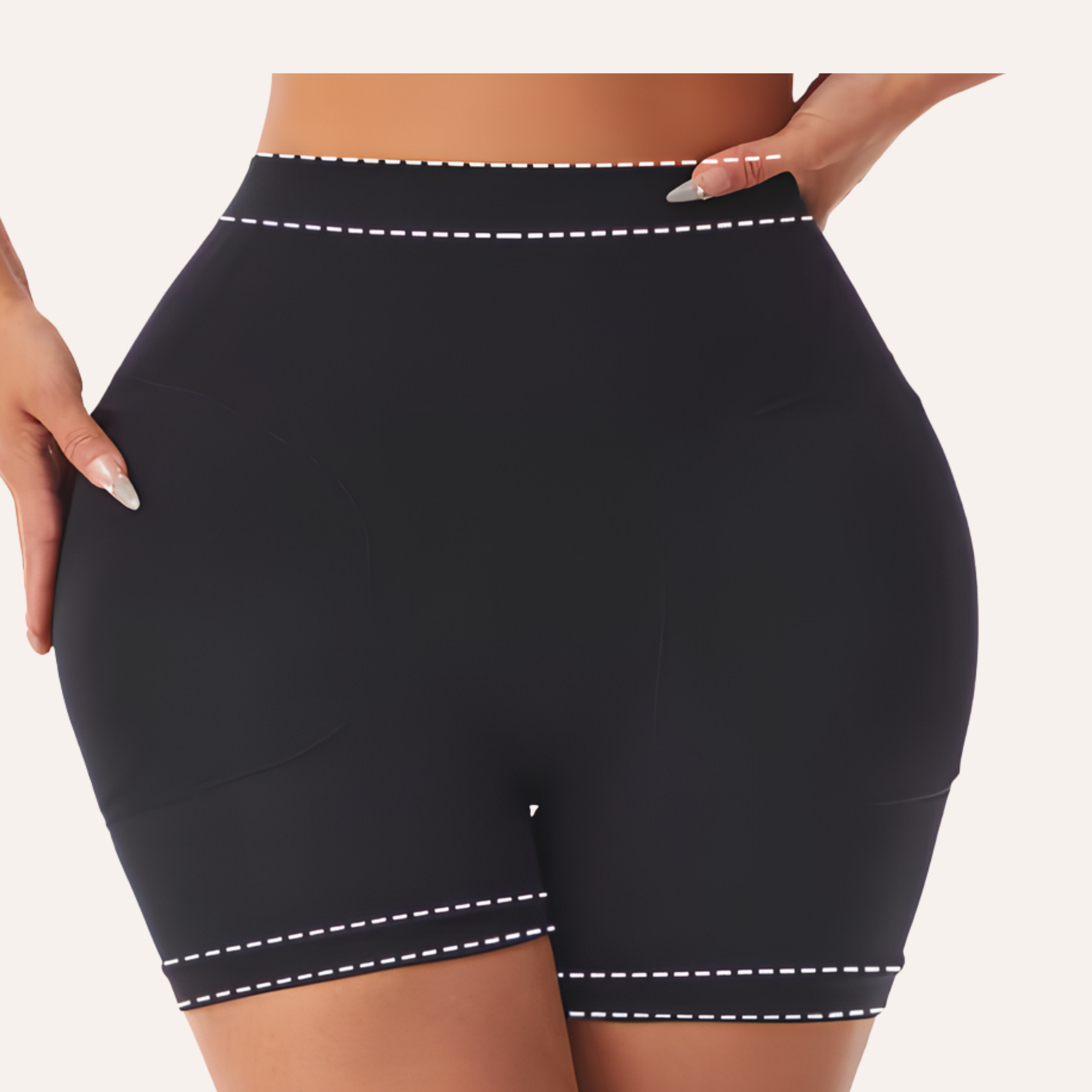 SHORTY GAINANT HANCHES / EFFET PUSH UP